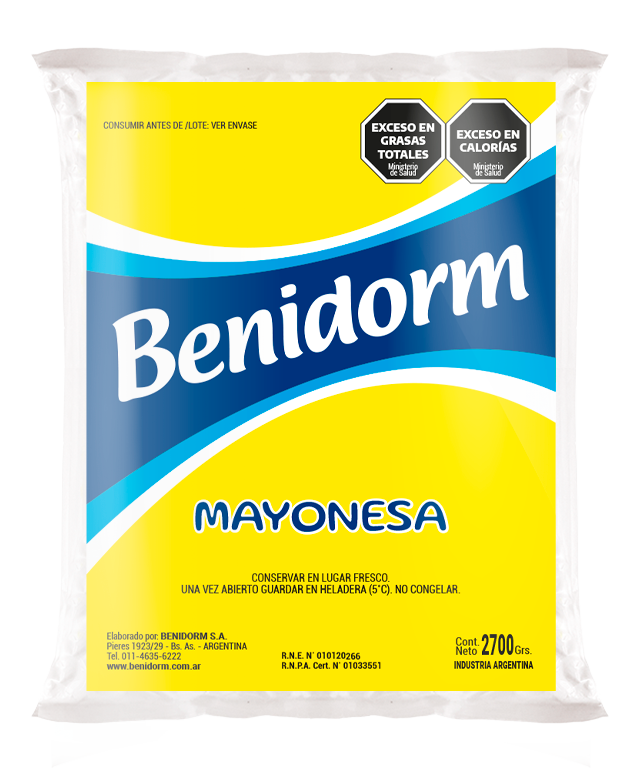 Bolsa de Mayonesa Benidorm
