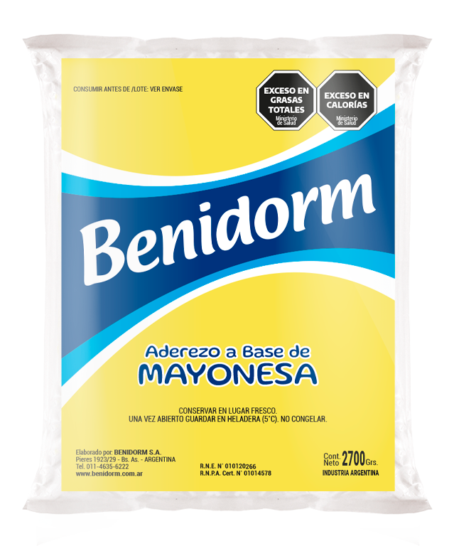 Bolsa de Mayonesa Benidorm