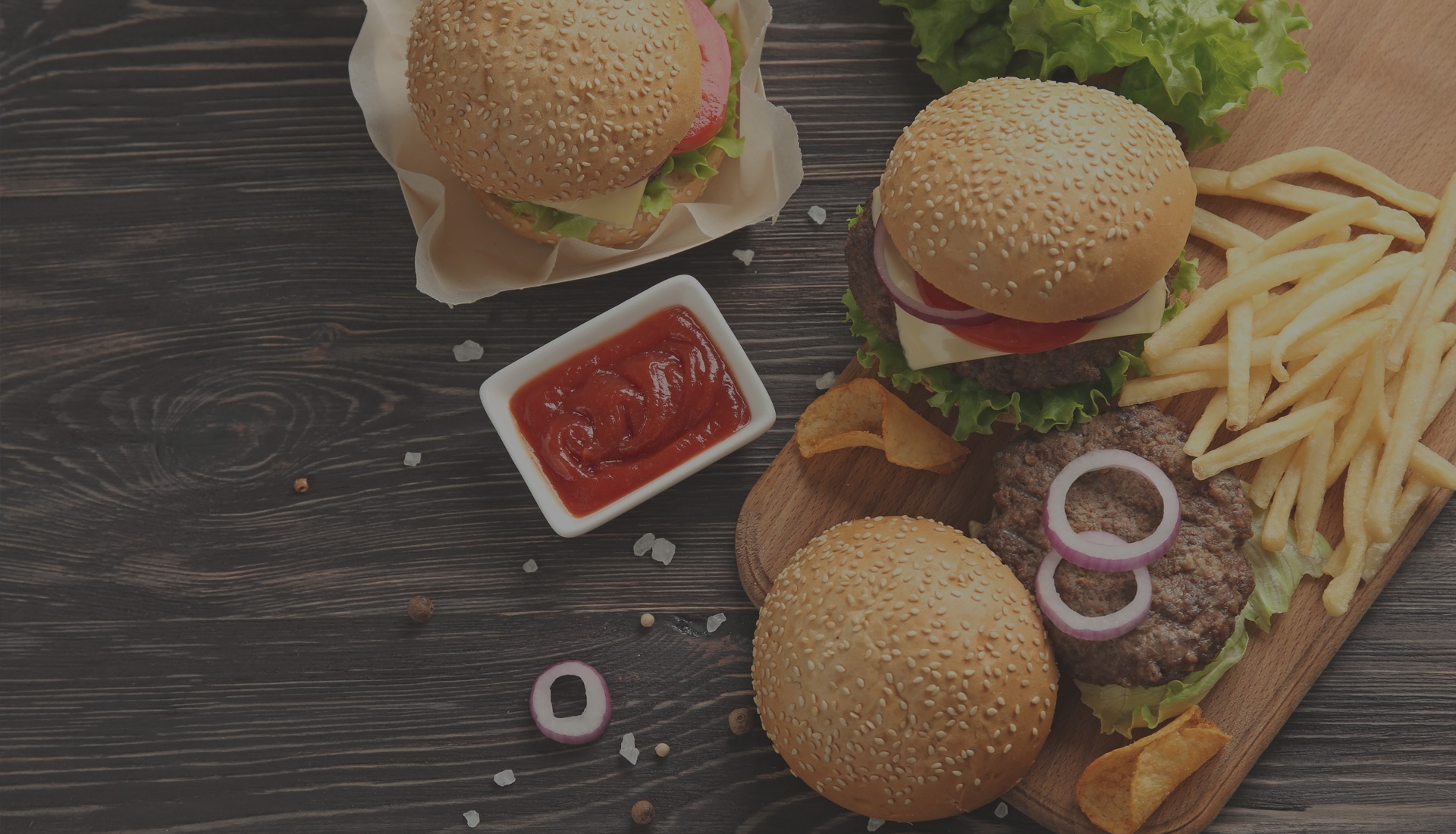 Hamburguesas con aderezos Benidorm
