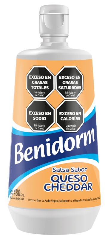 Salsa sabor Queso Cheddar Benidorm